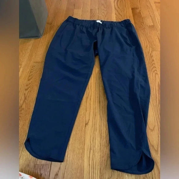 Ingrid & Isabel Blue Maternity Pants with Tulip Hem Size Small - Picture 1 of 4